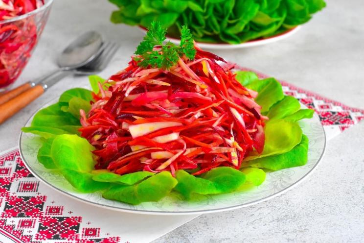 Vitamin-Packed Cabbage and Beet Salad