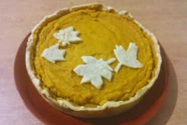 Autumn Spice Pumpkin Pie