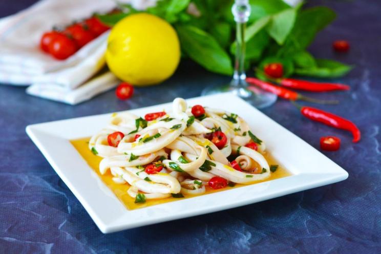 Easy Homemade Marinated Squid Easy Homemade Marinated Squid