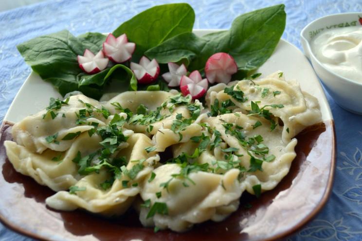 Quick Microwave Dumplings