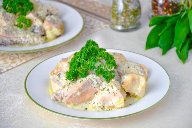 Creamy Chicken Gulchehra Stew Creamy Chicken Gulchehra Stew