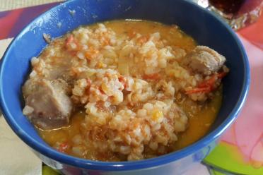 Savory Turkey Gizzards with Buckwheat