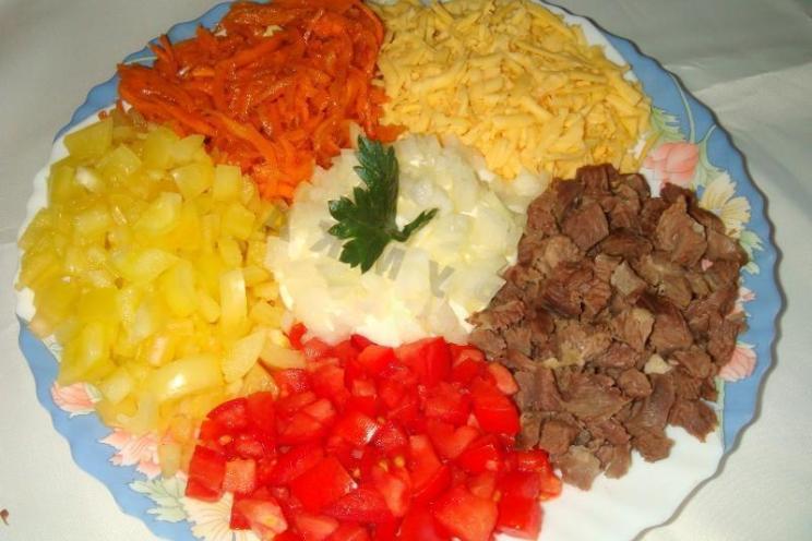 Colorful Korean Carrot Salad Colorful Korean Carrot Salad
