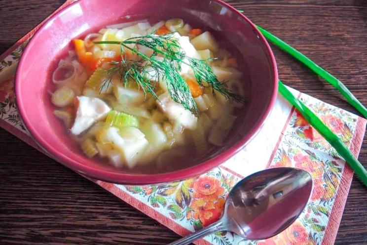 Hearty Pollock Fish Soup Recipe