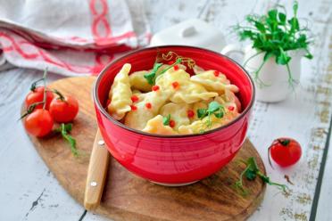Choux Pastry Potato Dumplings