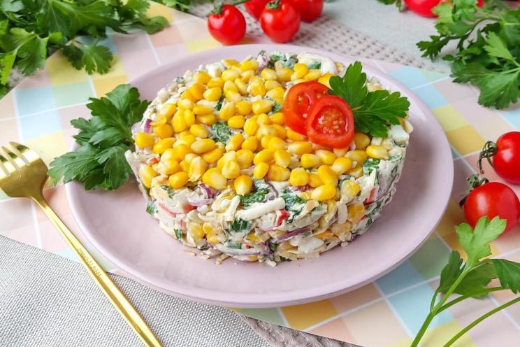 Smoky Egg and Sausage Cheese Salad Smoky Egg and Sausage Cheese Salad
