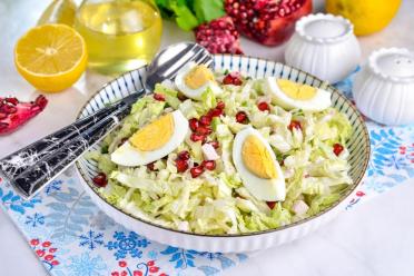 Pomegranate & Chinese Cabbage Salad