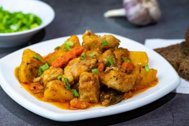 Siberian-Style Pork and Potatoes Roast
