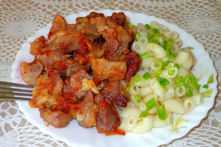 Sizzling Pork and Onion Skillet Sizzling Pork and Onion Skillet