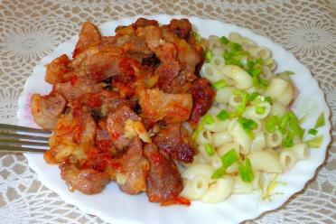 Sizzling Pork and Onion Skillet