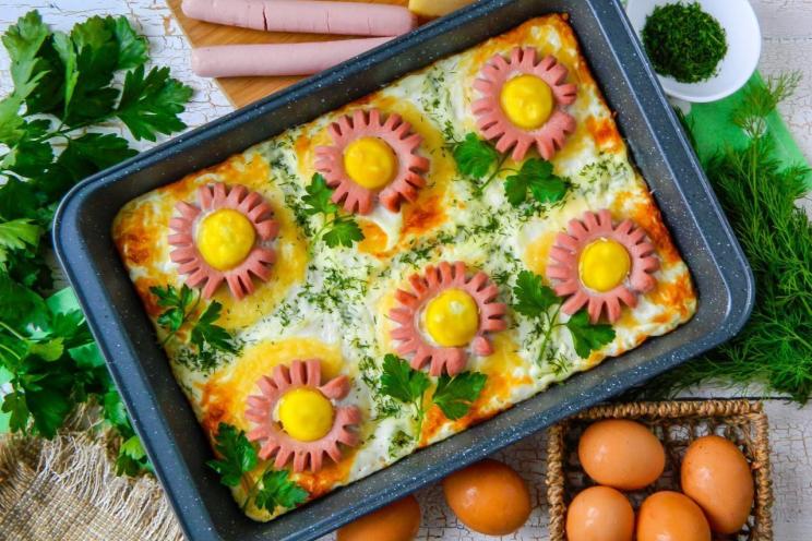 Sausage and Mashed Potato Casserole