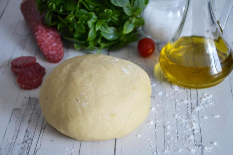 Quick & Easy Boiled Water Pizza Dough Quick & Easy Boiled Water Pizza Dough