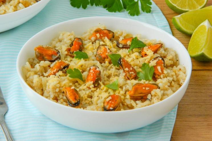 Italian Mussel Risotto