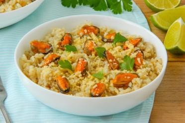 Italian Mussel Risotto