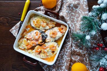Salmon & Shrimp Cream Delight
