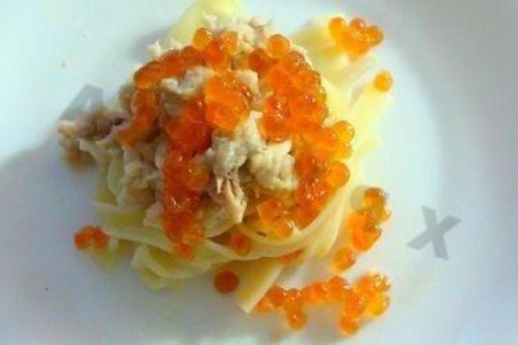 Mustard-Honey Glazed Fish with Caviar