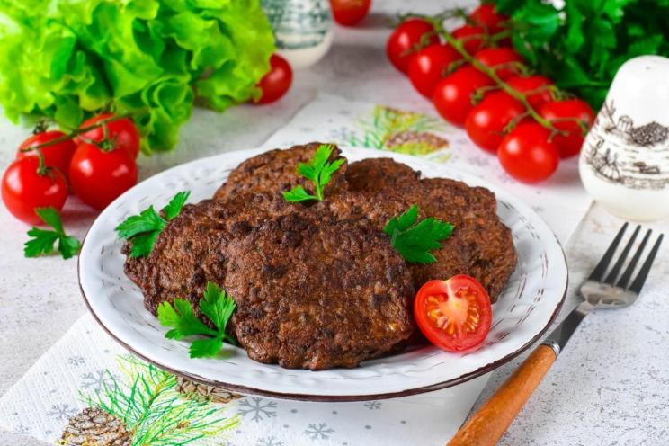 Savory Liver Pancakes with Carrots and Onions