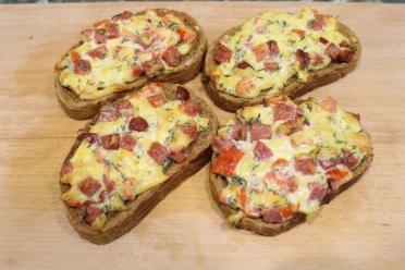 Smoky Sausage Sandwiches