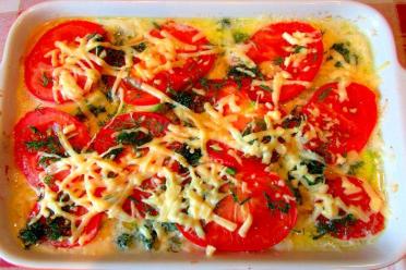 Baked Chicken Fillet with Zucchini