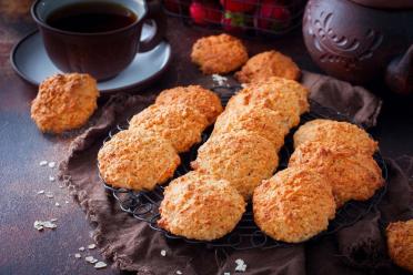 Cottage Cheese and Oatmeal Cinnamon Cookies