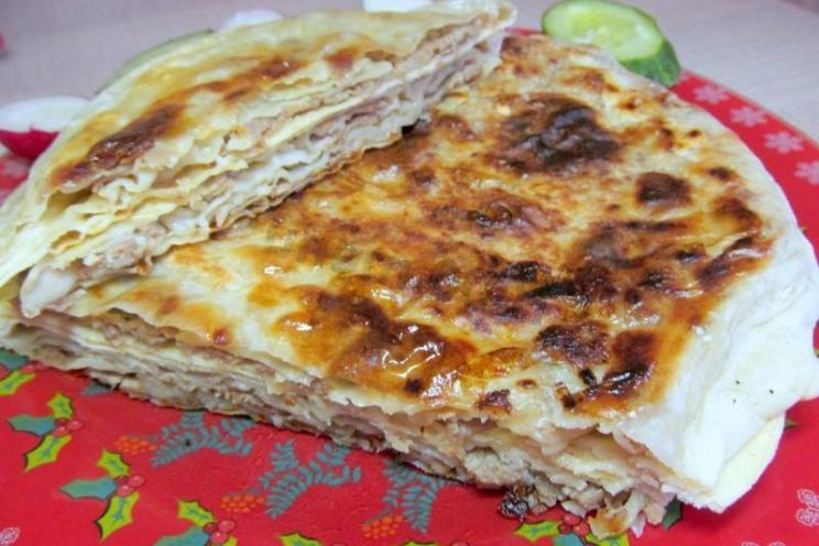 Pan-Fried Minced Meat Flatbread