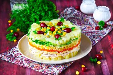Smoked Chicken and Pineapple Festive Salad