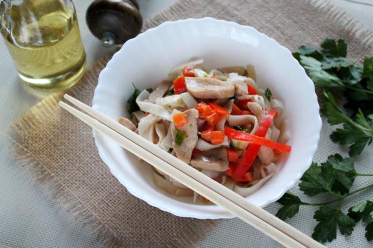Spicy Chicken Chinese Noodles