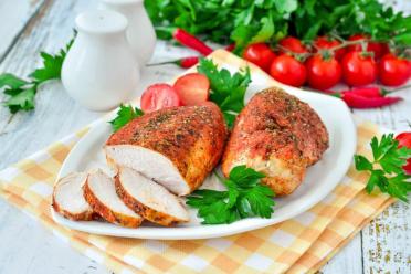 Oven-Baked Chicken Breast in Cooking Sleeve