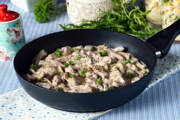 Mushroom Beef Stroganoff Delight
