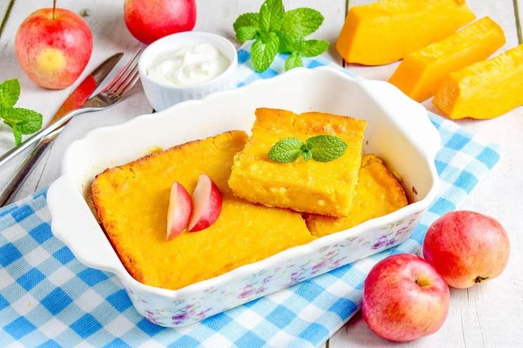 Oven-Baked Pumpkin and Apple Casserole