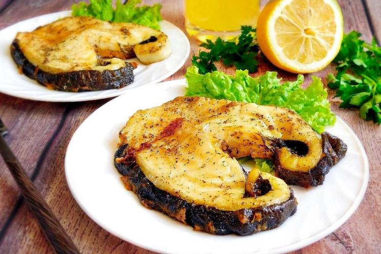 Oven-Baked Catfish Steak Delight