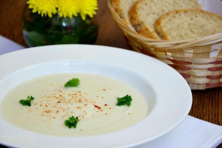 Creamy Jerusalem Artichoke Soup with Nutty Notes