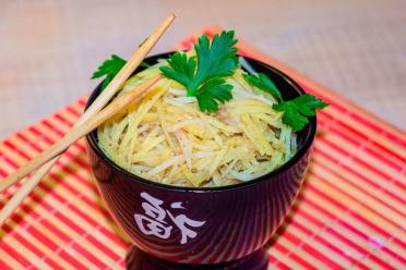 Spicy Korean-Style Potato Salad