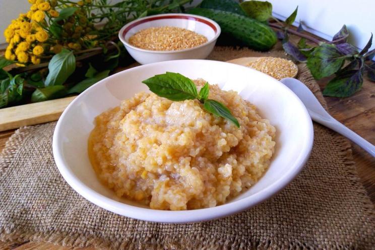 Healthy and Tasty Poltava Wheat Porridge
