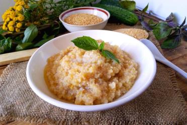 Healthy and Tasty Poltava Wheat Porridge