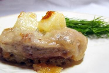 Juicy Pineapple Meat Medallions