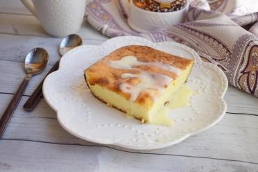 Creamy Cottage Cheese Casserole with Condensed Milk