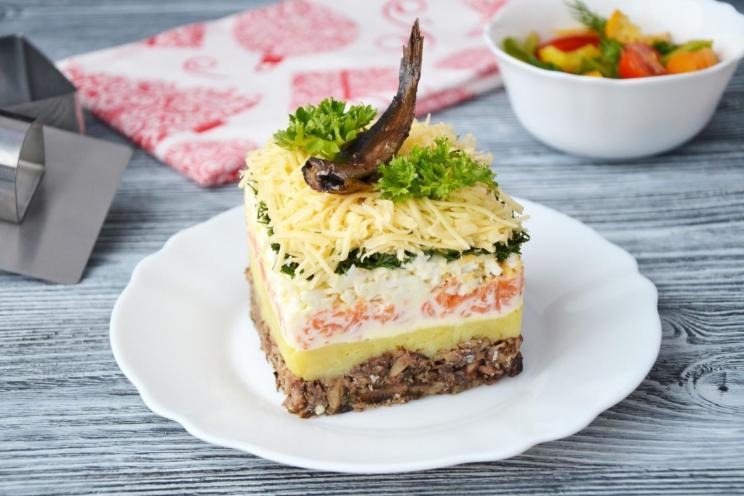 Festive Sprat Ocean Salad Festive Sprat Ocean Salad