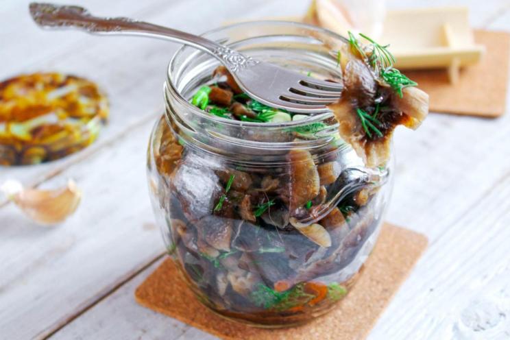 How to Pickle Honey Mushrooms
