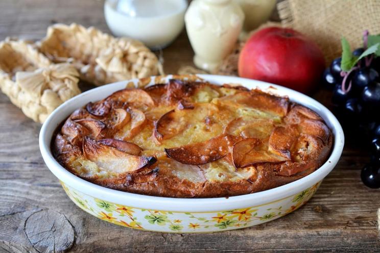 Quick & Easy Apple Milk Charlotte