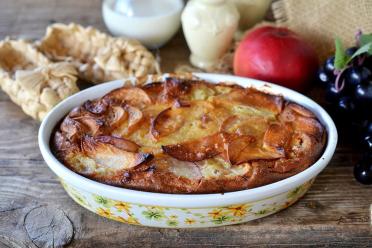 Quick & Easy Apple Milk Charlotte