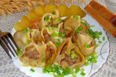 Meat and Cheese Stuffed Shells