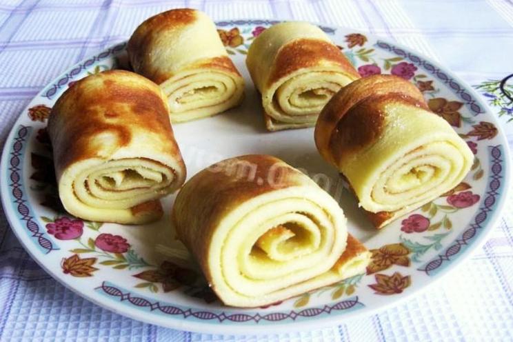 Oven-Baked Low-Fat Milk Pancakes Oven-Baked Low-Fat Milk Pancakes
