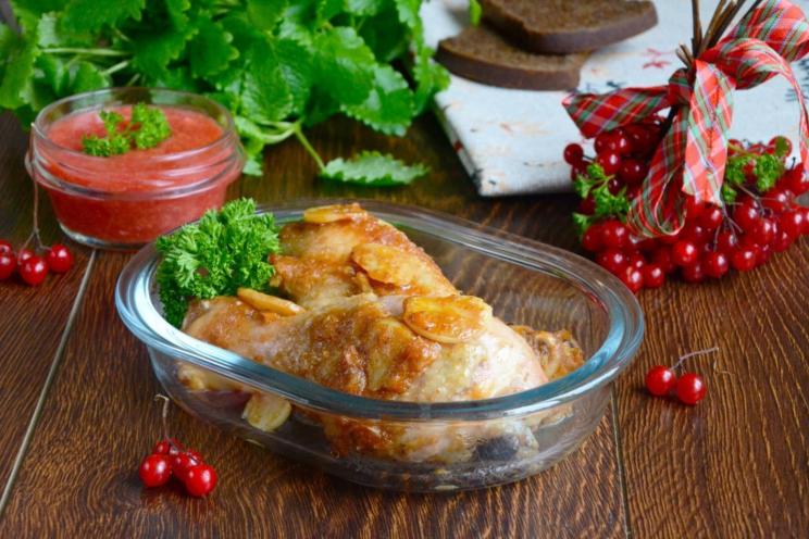 Chicken Drumsticks with Orange-Cinnamon Viburnum Sauce Chicken Drumsticks with Orange-Cinnamon Viburnum Sauce