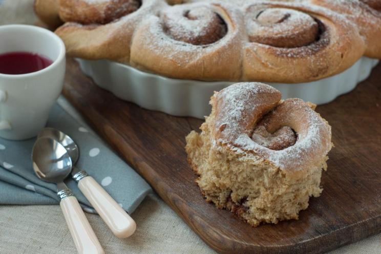 Vanilla Cinnamon Rolls