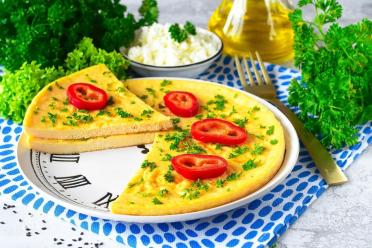 Cottage Cheese and Egg Skillet Breakfast