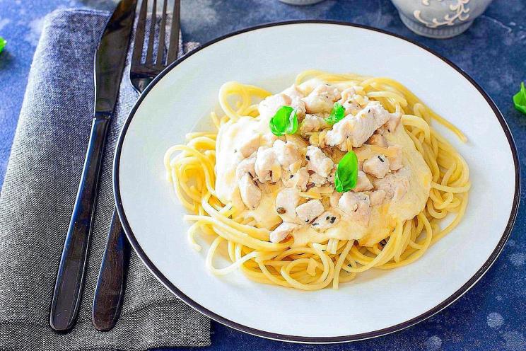Italian Chicken Spaghetti Delight