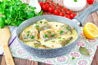 Creamy Hake Skillet