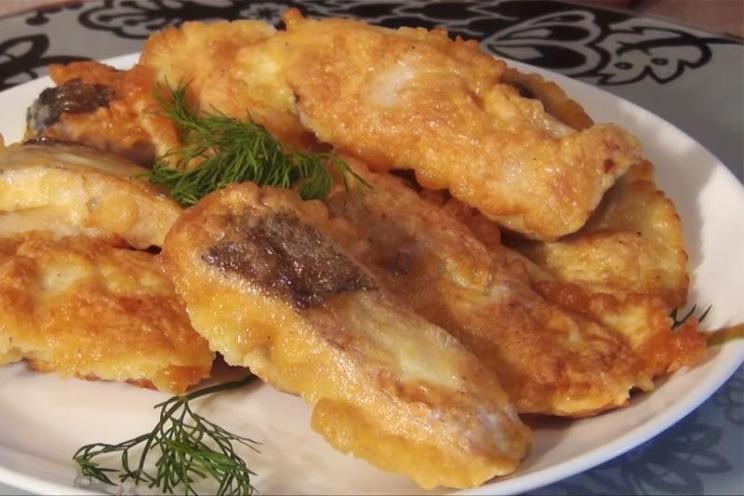 Crispy Hake Fillet in Batter