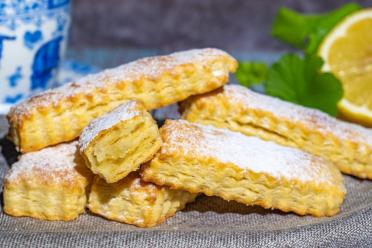 Sugar-Dusted Puff Pastry Cookies